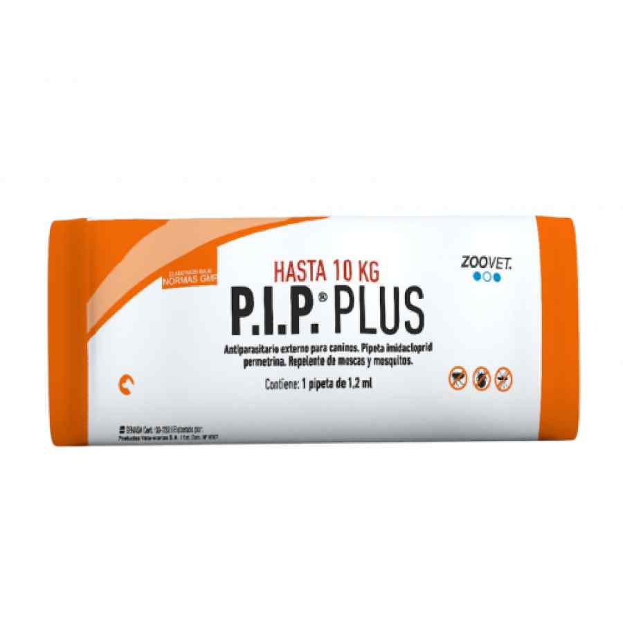 Zoovet PIP Plus De 4 A 10Kg ( Imidacloprid + Permetrina) 1 Pipeta 1.20 Ml, , large image number null