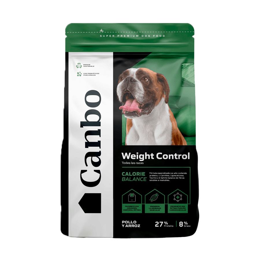 Canbo Dog Weight Control Con Pollo T.Rz Ad Alimento Seco Perro