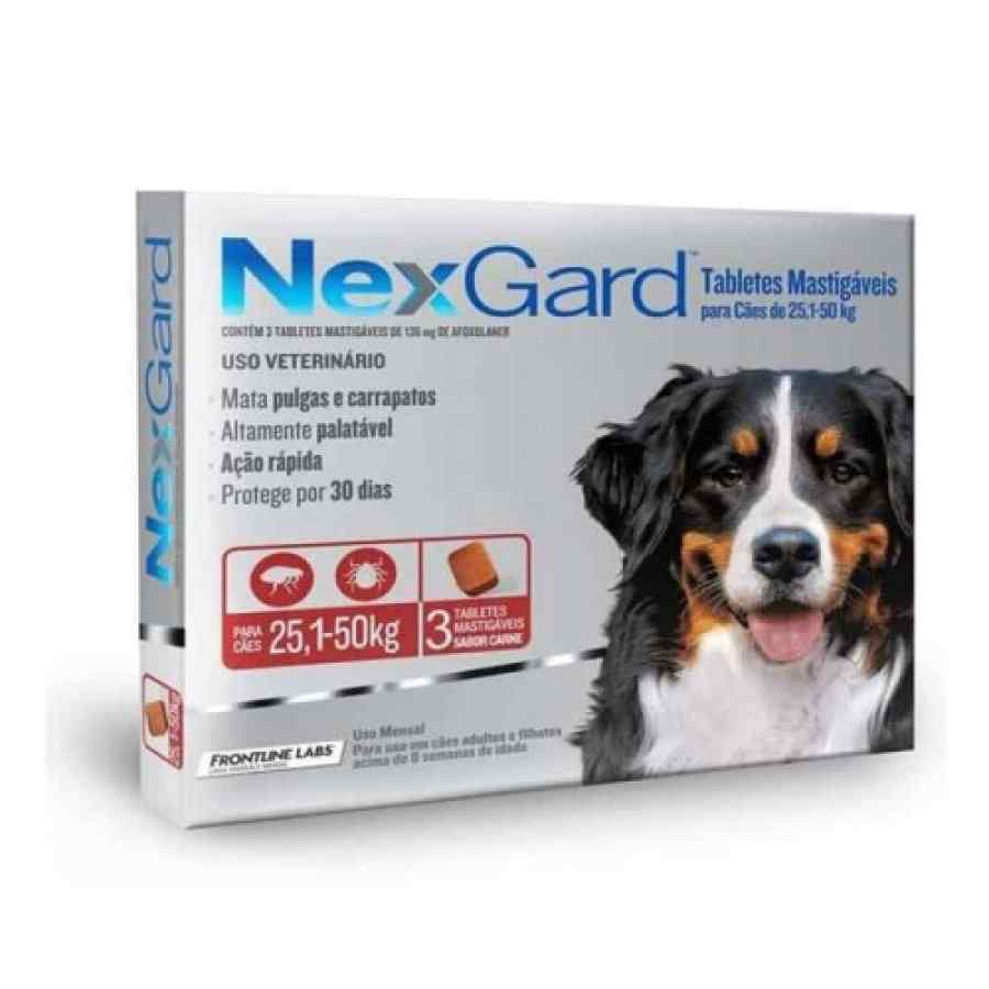 Nexgard 136mg (25.1 a 50kg) 3 tabletas, , large image number null